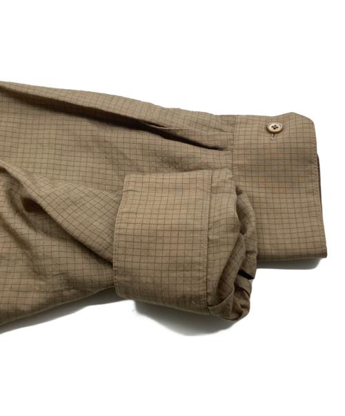 LEMAIRE（ルメール）LEMAIRE (ルメール) シルク混レギュラーカラーシャツ ベージュ サイズ:Sの古着・服飾アイテム