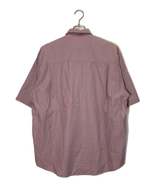 AURALEE（オーラリー）AURALEE (オーラリー) WASHED FINX TWILL BIG HALF SLEEVED SHIRTS ピンク サイズ:4の古着・服飾アイテム