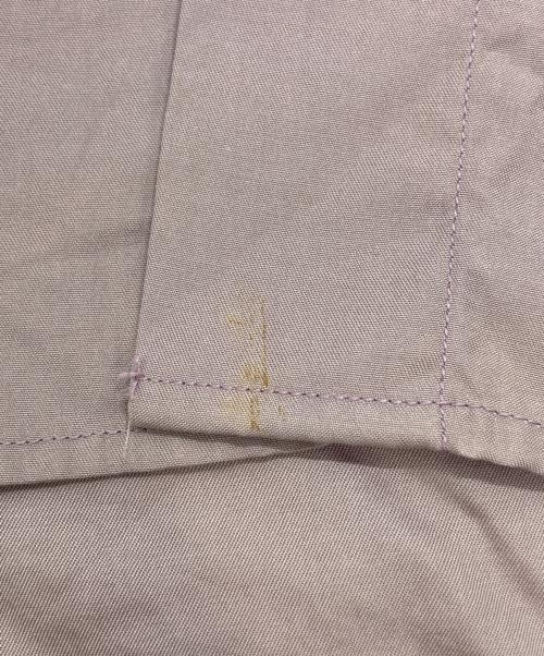 AURALEE（オーラリー）AURALEE (オーラリー) WASHED FINX TWILL BIG HALF SLEEVED SHIRTS ピンク サイズ:4の古着・服飾アイテム