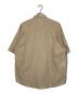 AURALEE (オーラリー) WASHED FINX TWILL BIG HALF SLEEVED SHIRTS ベージュ サイズ:4：12000円
