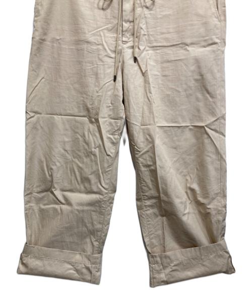AURALEE（オーラリー）AURALEE (オーラリー) WASHED FINX TWILL EASY WIDE PANTS ベージュ サイズ:1の古着・服飾アイテム