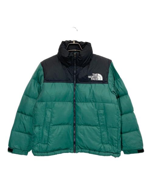THE NORTH FACE（ザ ノース フェイス）THE NORTH FACE (ザ ノース フェイス) SHORT NUPTSE JACKET グリーン サイズ:Sの古着・服飾アイテム
