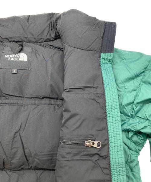 THE NORTH FACE（ザ ノース フェイス）THE NORTH FACE (ザ ノース フェイス) SHORT NUPTSE JACKET グリーン サイズ:Sの古着・服飾アイテム
