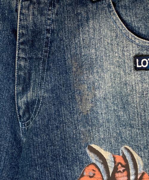 LOT29（ロット29）LOT29 (ロット29) ペイントデニムパンツ インディゴ サイズ:36の古着・服飾アイテム