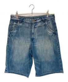EVISU EU ED（ユーロ・エヴィス）の古着「ショートパンツ」｜インディゴ