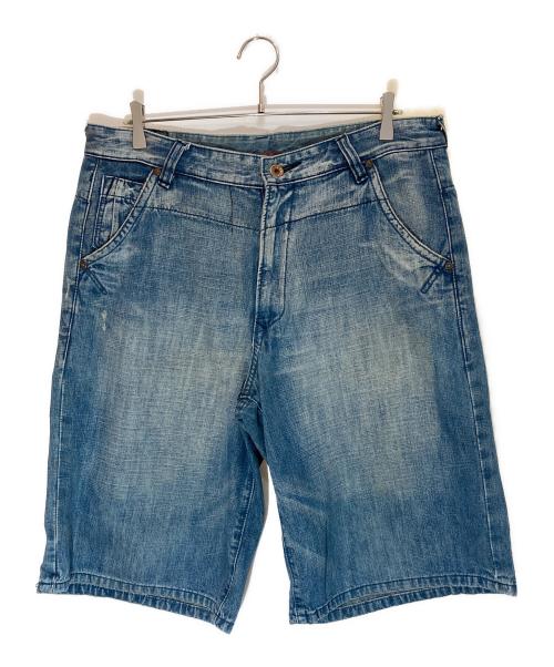 EVISU EU ED（ユーロ・エヴィス）EVISU EU ED (ユーロ・エヴィス) ショートパンツ インディゴ サイズ:34の古着・服飾アイテム