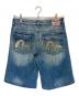 EVISU EU ED (ユーロ・エヴィス) ショートパンツ インディゴ サイズ:34：16000円