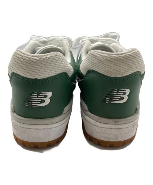 NEW BALANCE（ニューバランス）NEW BALANCE (ニューバランス) 550ローカットスニーカー ホワイト×グリーン サイズ:27.5の古着・服飾アイテム