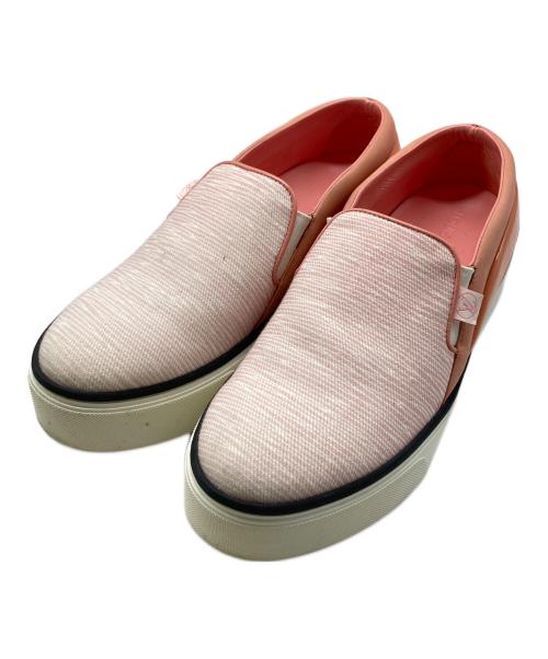 LOUIS VUITTON（ルイ ヴィトン）LOUIS VUITTON (ルイ ヴィトン) スリッポン ピンク サイズ:37の古着・服飾アイテム
