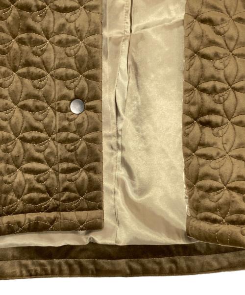 JOURNAL STANDARD（ジャーナルスタンダード）JOURNAL STANDARD (ジャーナルスタンダード) 別珍キルティングショートブルゾン ブラウン サイズ:FREEの古着・服飾アイテム