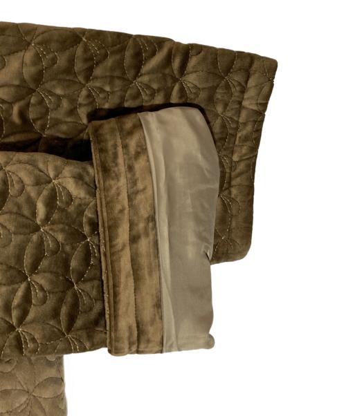 JOURNAL STANDARD（ジャーナルスタンダード）JOURNAL STANDARD (ジャーナルスタンダード) 別珍キルティングショートブルゾン ブラウン サイズ:FREEの古着・服飾アイテム