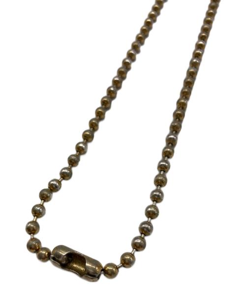 TAKAHIROMIYASHITA TheSoloIst.（タカヒロミヤシタ ザソロイスト）TAKAHIROMIYASHITA TheSoloIst. (タカヒロミヤシタ ザソロイスト) END (エンド) ボールチェーンネックレス シルバー サイズ:-の古着・服飾アイテム