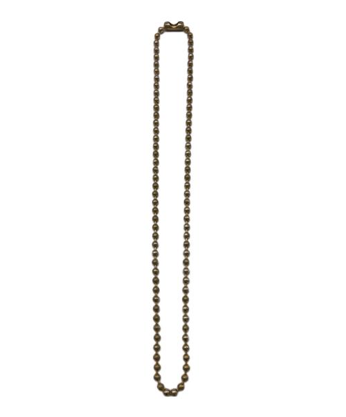 TAKAHIROMIYASHITA TheSoloIst.（タカヒロミヤシタ ザソロイスト）TAKAHIROMIYASHITA TheSoloIst. (タカヒロミヤシタ ザソロイスト) END (エンド) ボールチェーンネックレス シルバー サイズ:-の古着・服飾アイテム