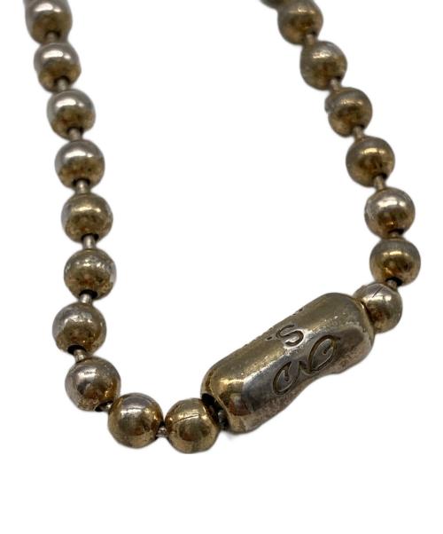 TAKAHIROMIYASHITA TheSoloIst.（タカヒロミヤシタ ザソロイスト）TAKAHIROMIYASHITA TheSoloIst. (タカヒロミヤシタ ザソロイスト) END (エンド) ボールチェーンネックレス シルバー サイズ:-の古着・服飾アイテム