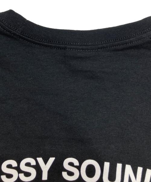 stussy（ステューシー）stussy (ステューシー) Patta (パタ) Sound Connection T ブラック サイズ:Lの古着・服飾アイテム