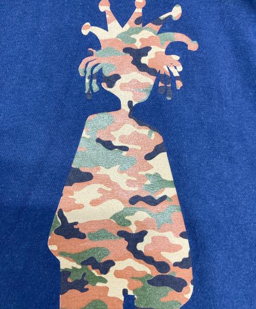 stussy（ステューシー）stussy (ステューシー) シャドーマンプリントTシャツ ブラック サイズ:Lの古着・服飾アイテム