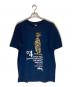 stussy（ステューシー）の古着「シャドーマンプリントTシャツ」｜ブラック