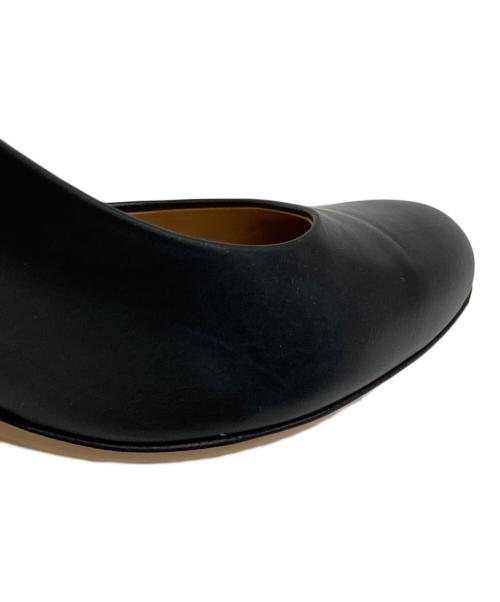 Salvatore Ferragamo（サルヴァトーレ フェラガモ）Salvatore Ferragamo (サルヴァトーレ フェラガモ) レザーパンプス ブラック サイズ:6の古着・服飾アイテム