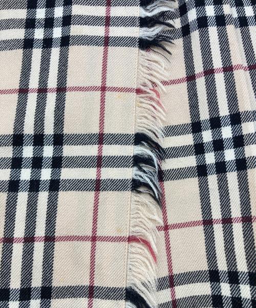 BURBERRY BLUE LABEL（バーバリー ブルー レーベル）BURBERRY BLUE LABEL (バーバリーロンドンブルーレーベル) ノバチェックラップスカート ベージュ サイズ:38の古着・服飾アイテム