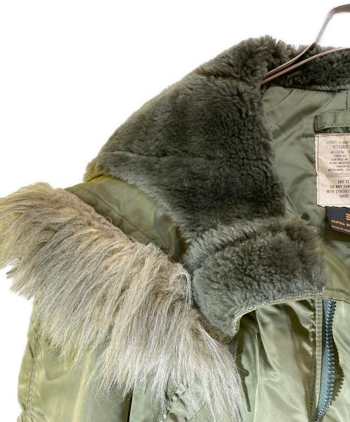 ALPHA（アルファ）ALPHA (アルファ) N-2Bジャケット グリーン サイズ:Sの古着・服飾アイテム