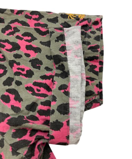 Hysteric Glamour（ヒステリックグラマー）Hysteric Glamour (ヒステリックグラマー) パンサーオープンカラーシャツ グレー×ピンク サイズ:Sの古着・服飾アイテム