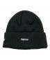 Supreme (シュプリーム) New Era (ニューエラ) Logo Beanie ブラック サイズ:- 未使用品：8000円