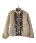 stussy×NOMA t.d.ステューシー×ノーマティーディー）の古着「Lima Jacquard Sherpa」｜ベージュ