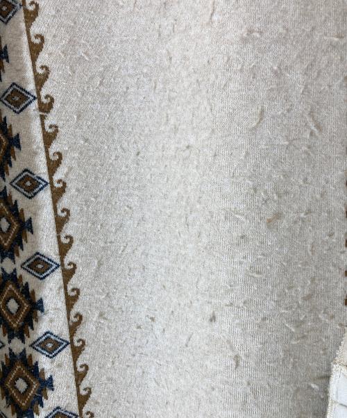 stussy（ステューシー）stussy (ステューシー) NOMA t.d. (ノーマティーディー) Lima Jacquard Sherpa ベージュ サイズ:Lの古着・服飾アイテム