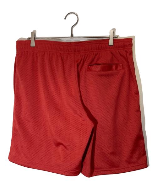 stussy（ステューシー）stussy (ステューシー) SURFMAN MESH SHORT レッド サイズ:Lの古着・服飾アイテム