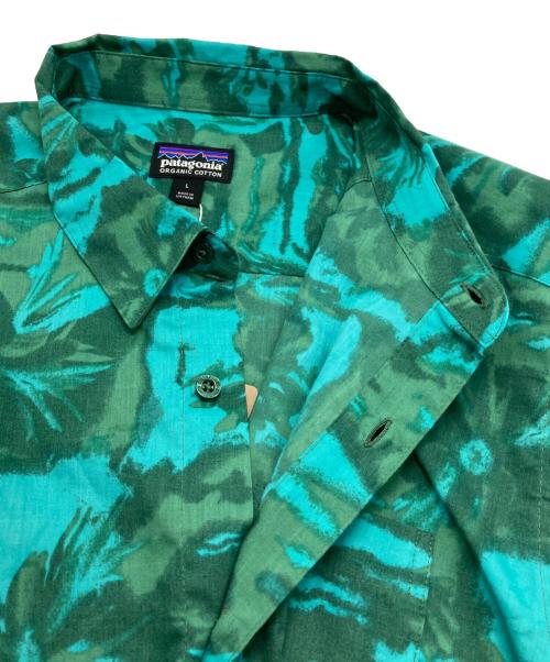Patagonia（パタゴニア）Patagonia (パタゴニア) Go To Shirts グリーン サイズ:Lの古着・服飾アイテム