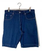 stussyステューシー）の古着「デニムショートパンツ」｜インディゴ