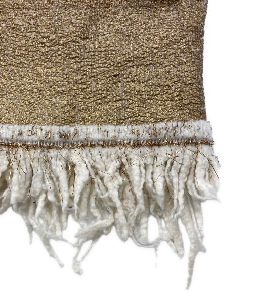 DRIES VAN NOTEN（ドリスヴァンノッテン）DRIES VAN NOTEN (ドリスヴァンノッテン) 箔加工スウェット ゴールド サイズ:下記参照の古着・服飾アイテム