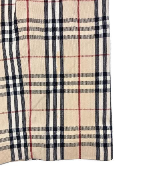 BURBERRY BLUE LABEL（バーバリーロンドンブルーレーベル）BURBERRY BLUE LABEL (バーバリーロンドンブルーレーベル) ノバチェックパンツ ベージュ サイズ:Ⅿの古着・服飾アイテム