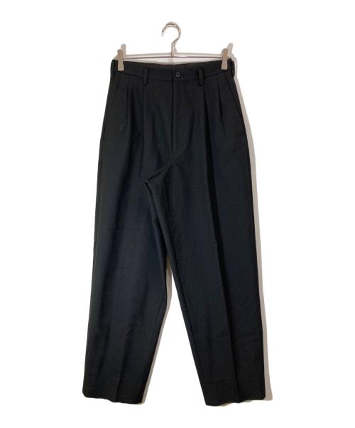 Y's for men（ワイズフォーメン）Y'S for men (ワイズフォーメン) 2タックウールスラックス ブラック サイズ:2の古着・服飾アイテム