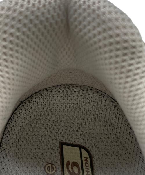 NEW BALANCE（ニューバランス）NEW BALANCE (ニューバランス) ローカットスニーカー グリーン×ベージュ サイズ:24の古着・服飾アイテム