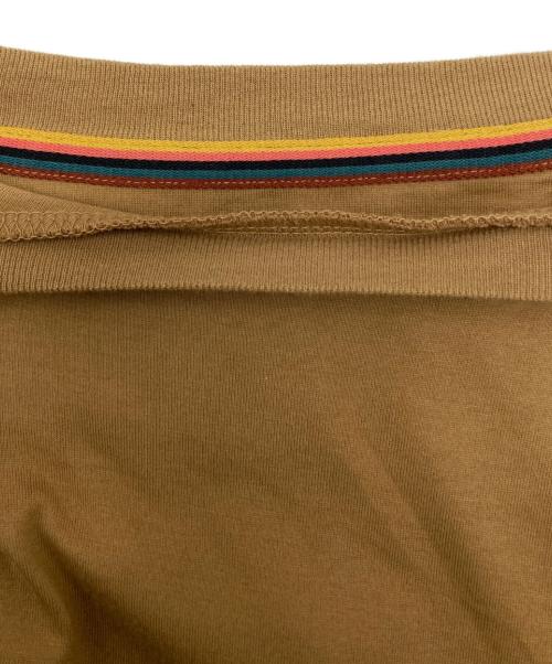 PAUL SMITH（ポールスミス）PAUL SMITH (ポールスミス) 'Big Logo' Tシャツ ベージュ サイズ:Lの古着・服飾アイテム