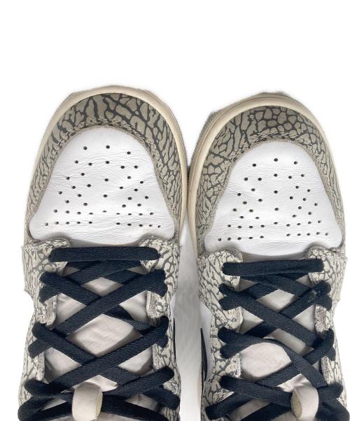 NIKE（ナイキ）NIKE (ナイキ) JORDAN 1 RETRO HIGH OG グレー×ホワイト サイズ:28.5の古着・服飾アイテム