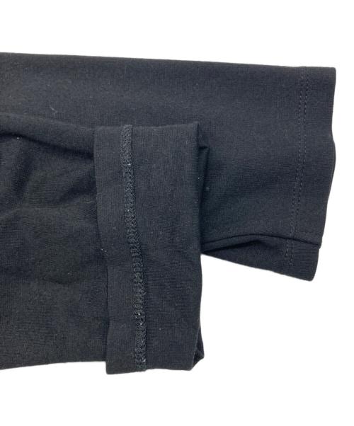 BLUE LABEL CRESTBRIDGE（ブルーレーベルクレストブリッジ）BLUE LABEL CRESTBRIDGE (ブルーレーベルクレストブリッジ) ハイゲージポンチワンピース ブラック サイズ:38の古着・服飾アイテム