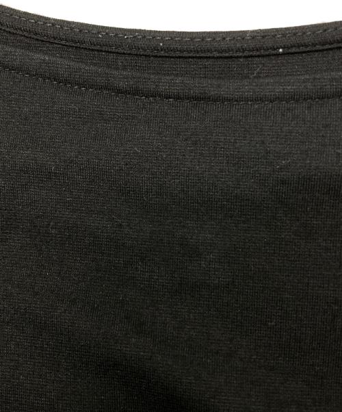 BLUE LABEL CRESTBRIDGE（ブルーレーベルクレストブリッジ）BLUE LABEL CRESTBRIDGE (ブルーレーベルクレストブリッジ) ハイゲージポンチワンピース ブラック サイズ:38の古着・服飾アイテム