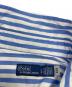 中古・古着 POLO RALPH LAUREN (ポロ・ラルフローレン) ベルテッドシャツドレス ブルー×ホワイト サイズ:Ｌ：18000円