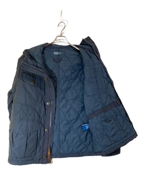 POLO RALPH LAUREN（ポロ・ラルフローレン）POLO RALPH LAUREN (ポロ・ラルフローレン) キルティングジャケット ネイビー サイズ:Lの古着・服飾アイテム