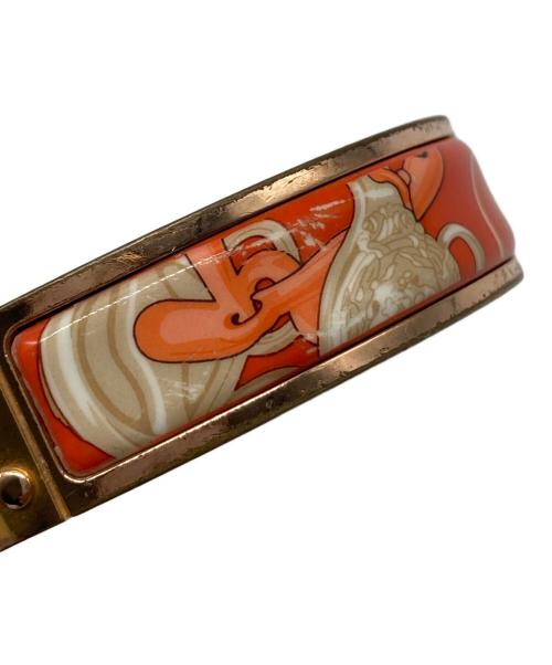 HERMES（エルメス）HERMES (エルメス) シャルニエール ゴールド×オレンジ サイズ:-の古着・服飾アイテム