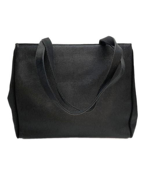 Salvatore Ferragamo（サルヴァトーレ フェラガモ）Salvatore Ferragamo (サルヴァトーレ フェラガモ) ヴァラレザートートバッグ ブラック サイズ:-の古着・服飾アイテム