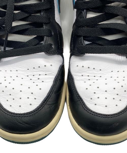 NIKE（ナイキ）NIKE (ナイキ) Air Jordan 1 Mid ブラック×グリーン サイズ:29cmの古着・服飾アイテム