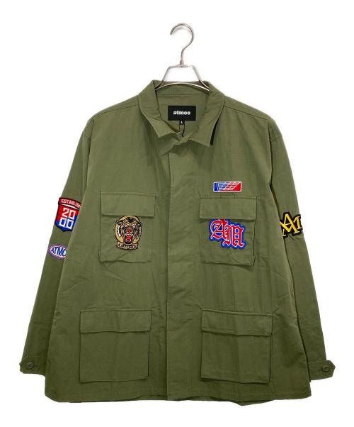 ATMOS（アトモス）atmos (アトモス) BDU JACKET オリーブ サイズ:Lの古着・服飾アイテム