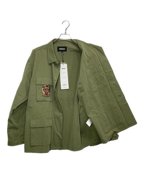 ATMOS（アトモス）atmos (アトモス) BDU JACKET オリーブ サイズ:Lの古着・服飾アイテム