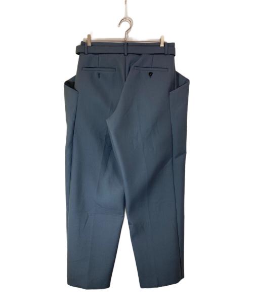 sacai（サカイ）sacai (サカイ) SuitingBondingPants ブルー サイズ:2の古着・服飾アイテム