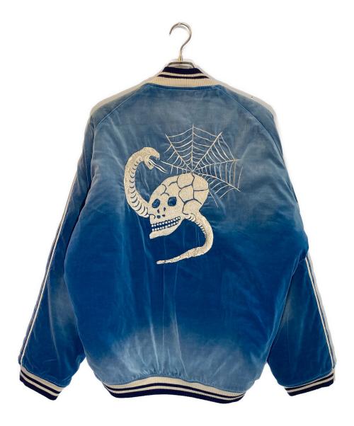 Maison MIHARA YASUHIRO（メゾン ミハラ ヤスヒロ）Maison MIHARA YASUHIRO (メゾン ミハラ ヤスヒロ) Souvenir Jacket ブルー サイズ:48の古着・服飾アイテム