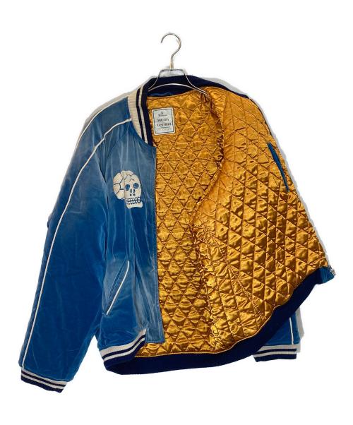 Maison MIHARA YASUHIRO（メゾン ミハラ ヤスヒロ）Maison MIHARA YASUHIRO (メゾン ミハラ ヤスヒロ) Souvenir Jacket ブルー サイズ:48の古着・服飾アイテム
