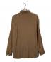AURALEE (オーラリー) SUPER LIGHT WOOL SHIRTS ブラウン サイズ:5：15000円